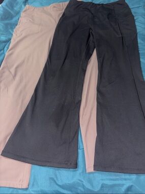 Women’s Wide-Leg Lounge Leggings in Mauve